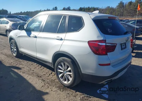 2016 BMW X3 xDrive28I from USA, damaged, VIN 5UXWX9C57G0D68785